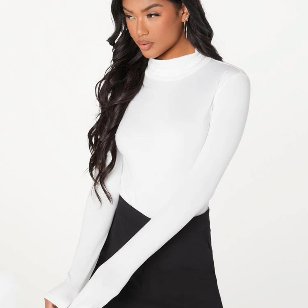 High neck bodysuit